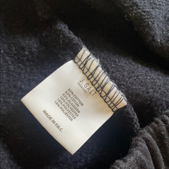 Brandy Melville Blue and Red Joggers with Tapered Ankle - Picture 7 of 7